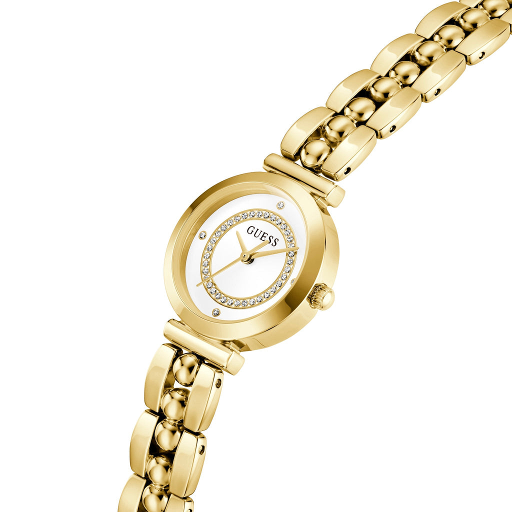 GUESS Leena Goudkleurig Dames Horloge GW0994L2 lifestyle foto P