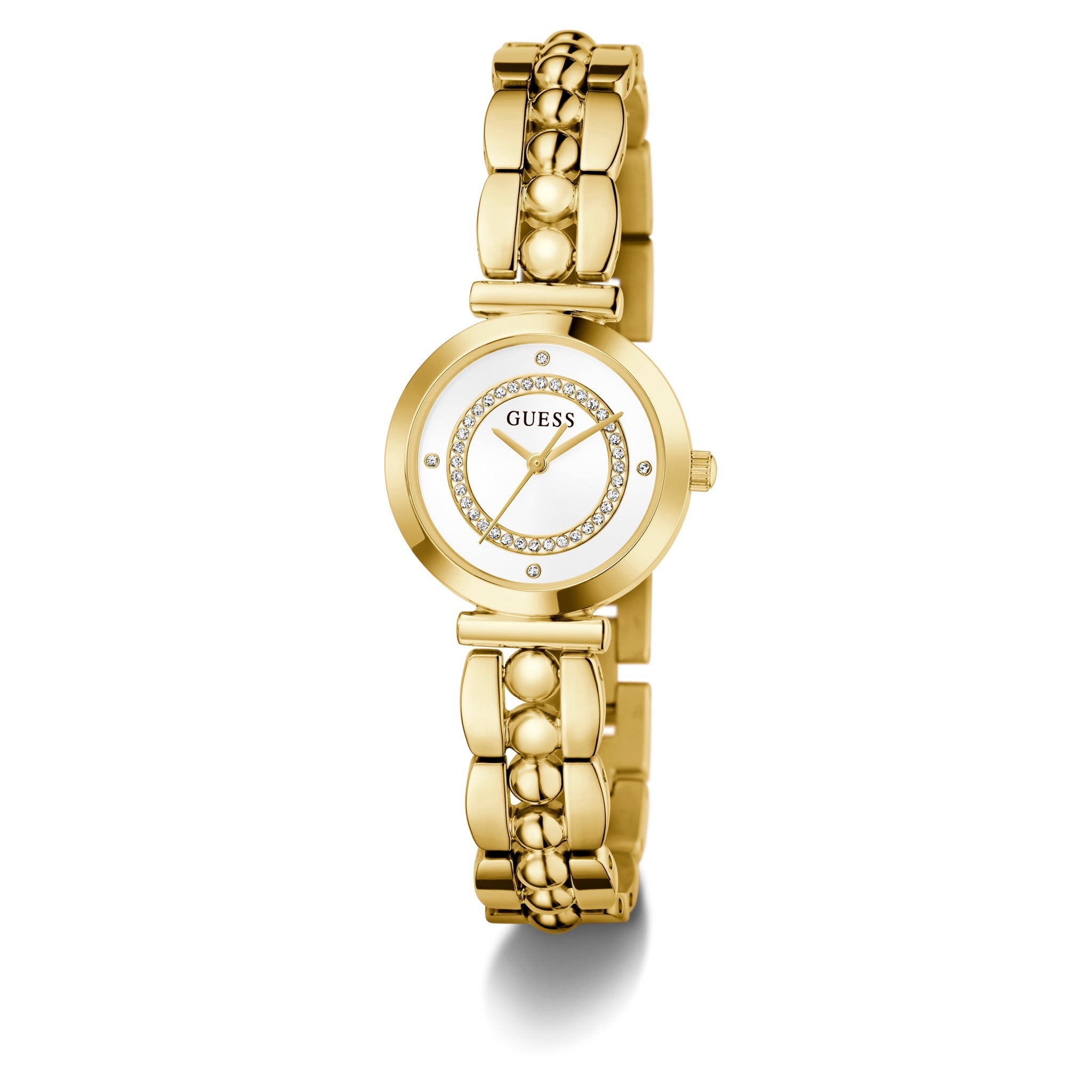 GUESS Leena Goudkleurig Dames Horloge GW0994L2 lifestyle foto Q