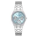 GUESS Quinn Zilverkleurig Dames Horloge GW1009L1
