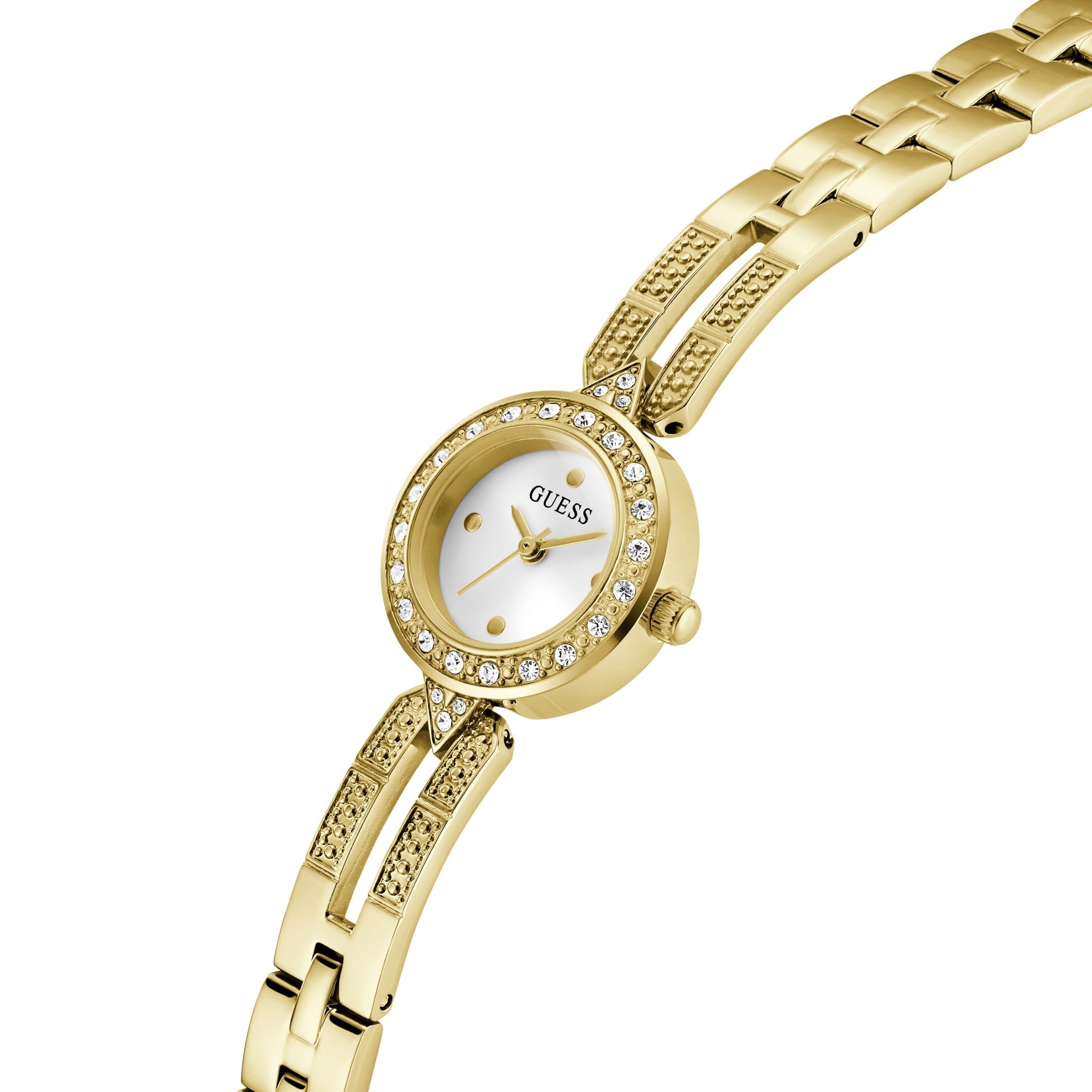 GUESS Cassidy Goudkleurig Dames Horloge GW1016L2 lifestyle foto P