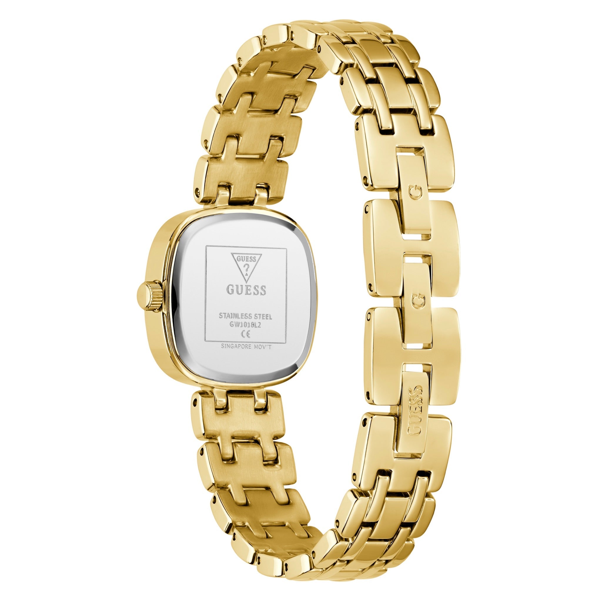 GUESS Hazel Goudkleurig Dames Horloge GW1018L2 lifestyle E