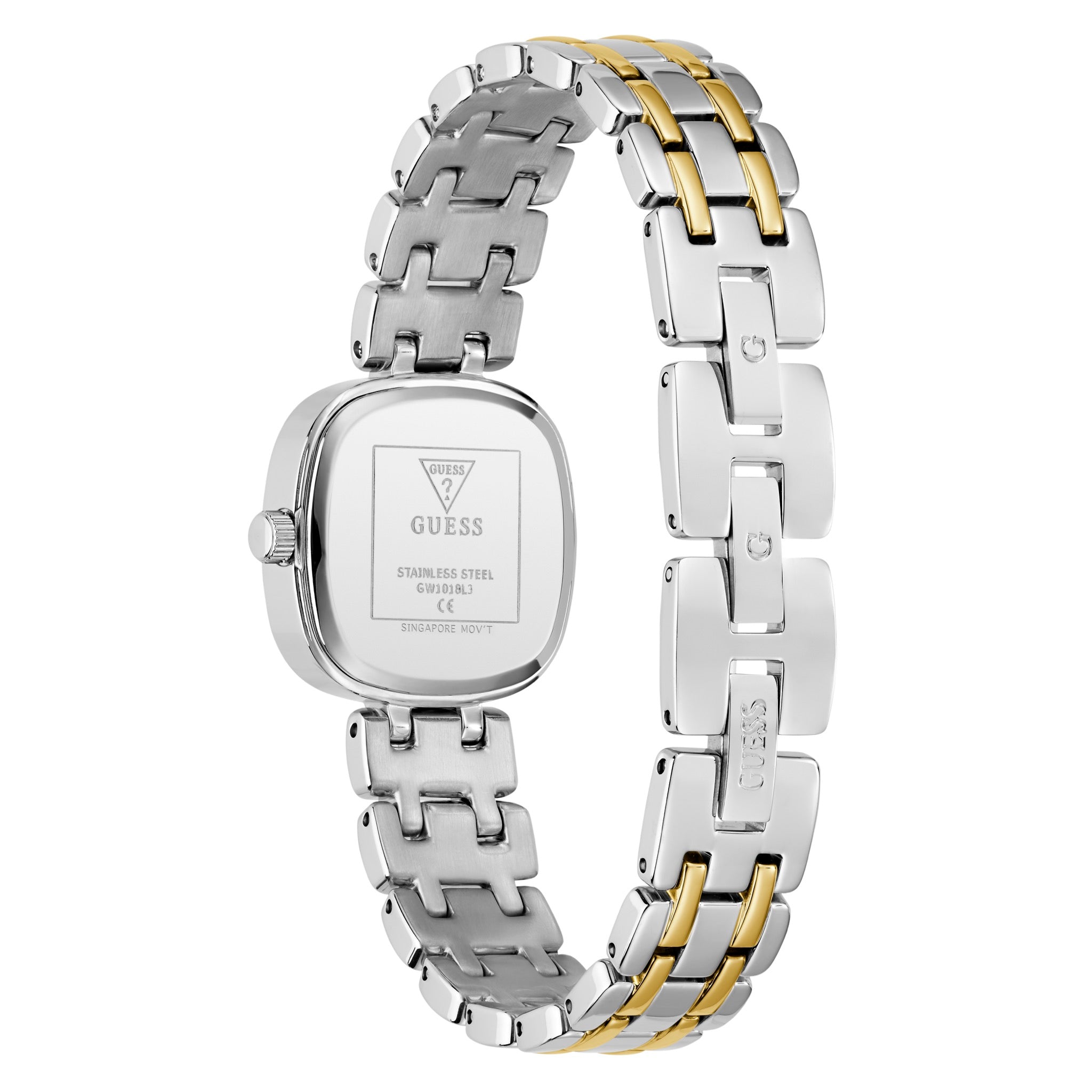GUESS Hazel Zilverkleurig Dames Horloge GW1018L3 lifestyle E