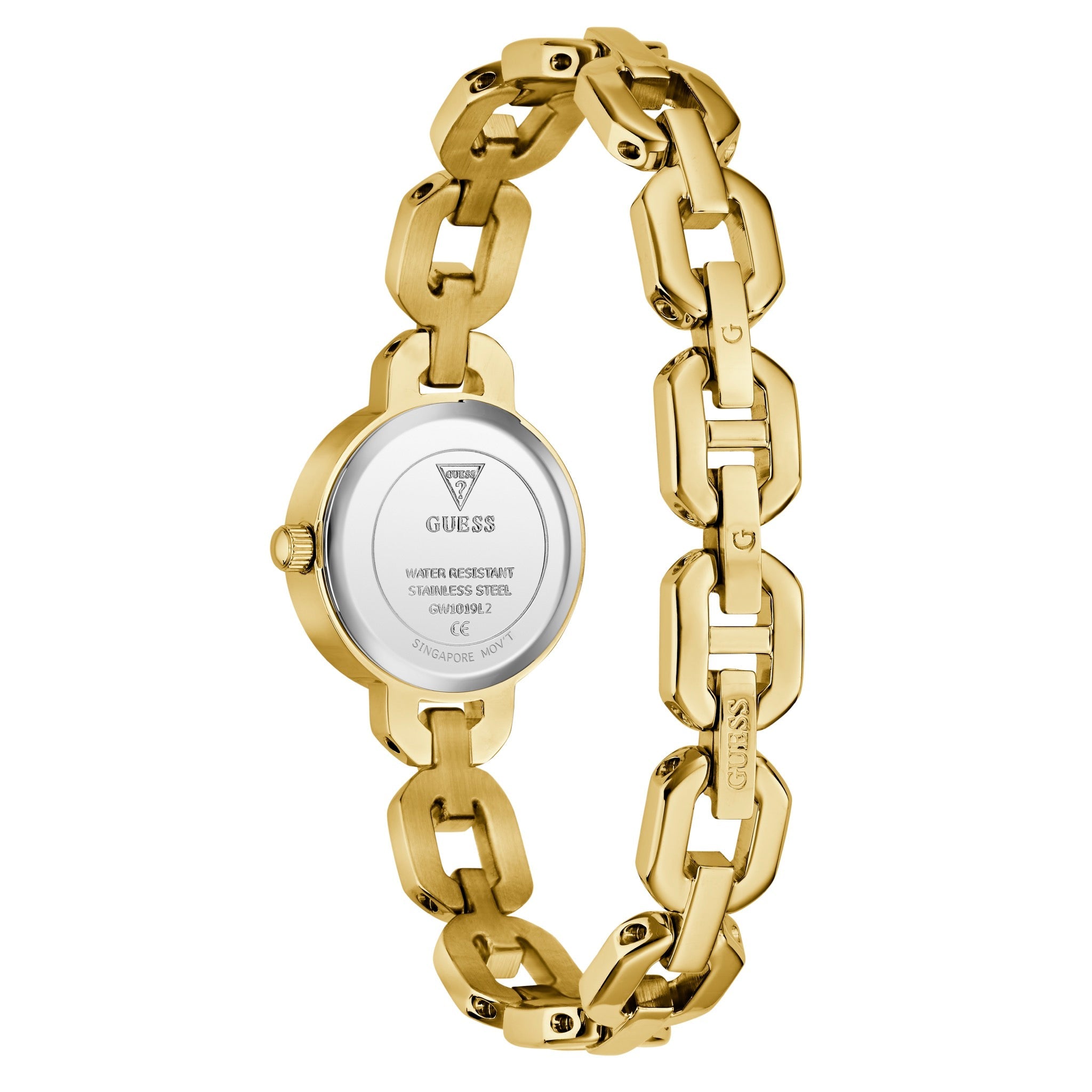 GUESS Siren Goudkleurig Dames Horloge GW1019L2 lifestyle E