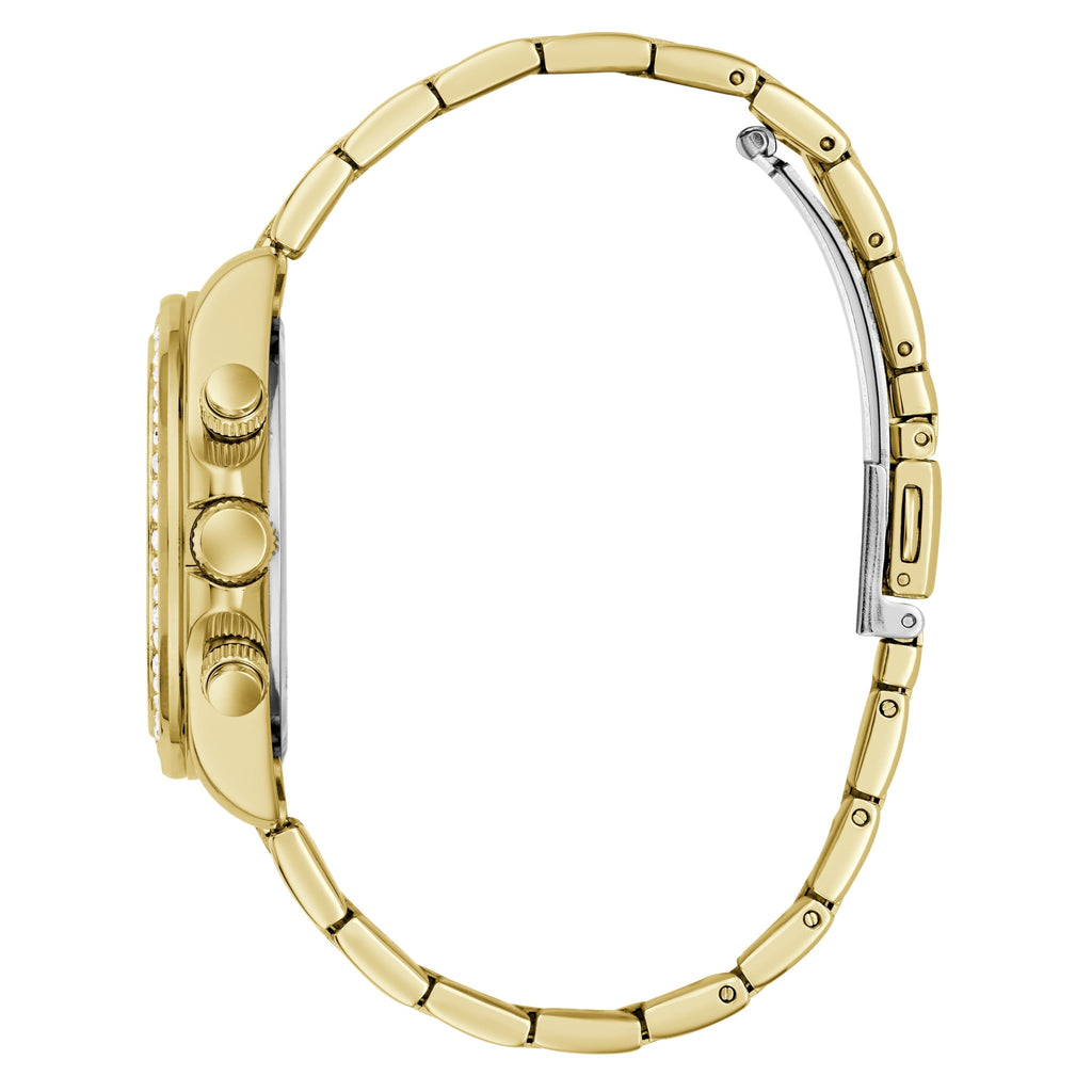 GUESS Victoria Goudkleurig Dames Horloge GW1037L2 lifestyle foto B