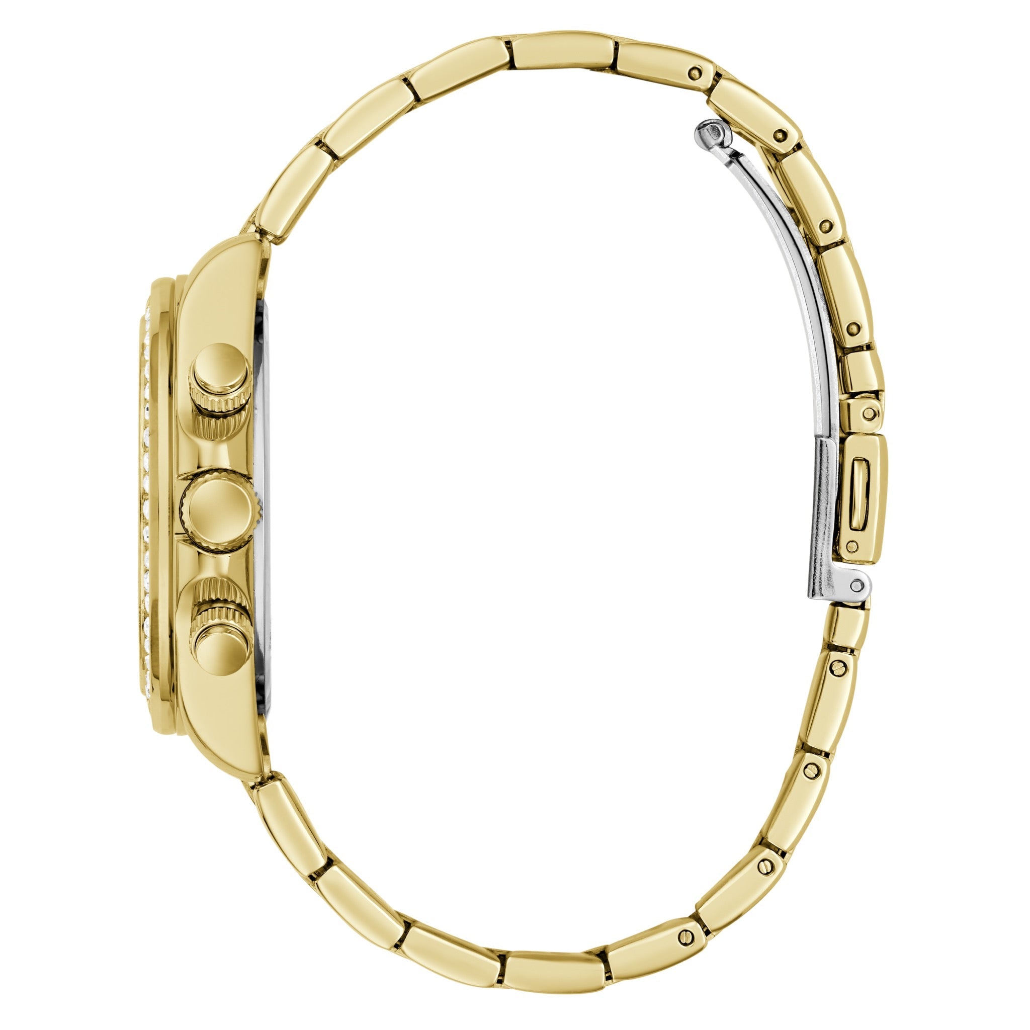 GUESS Victoria Goudkleurig Dames Horloge GW1037L2 lifestyle foto B