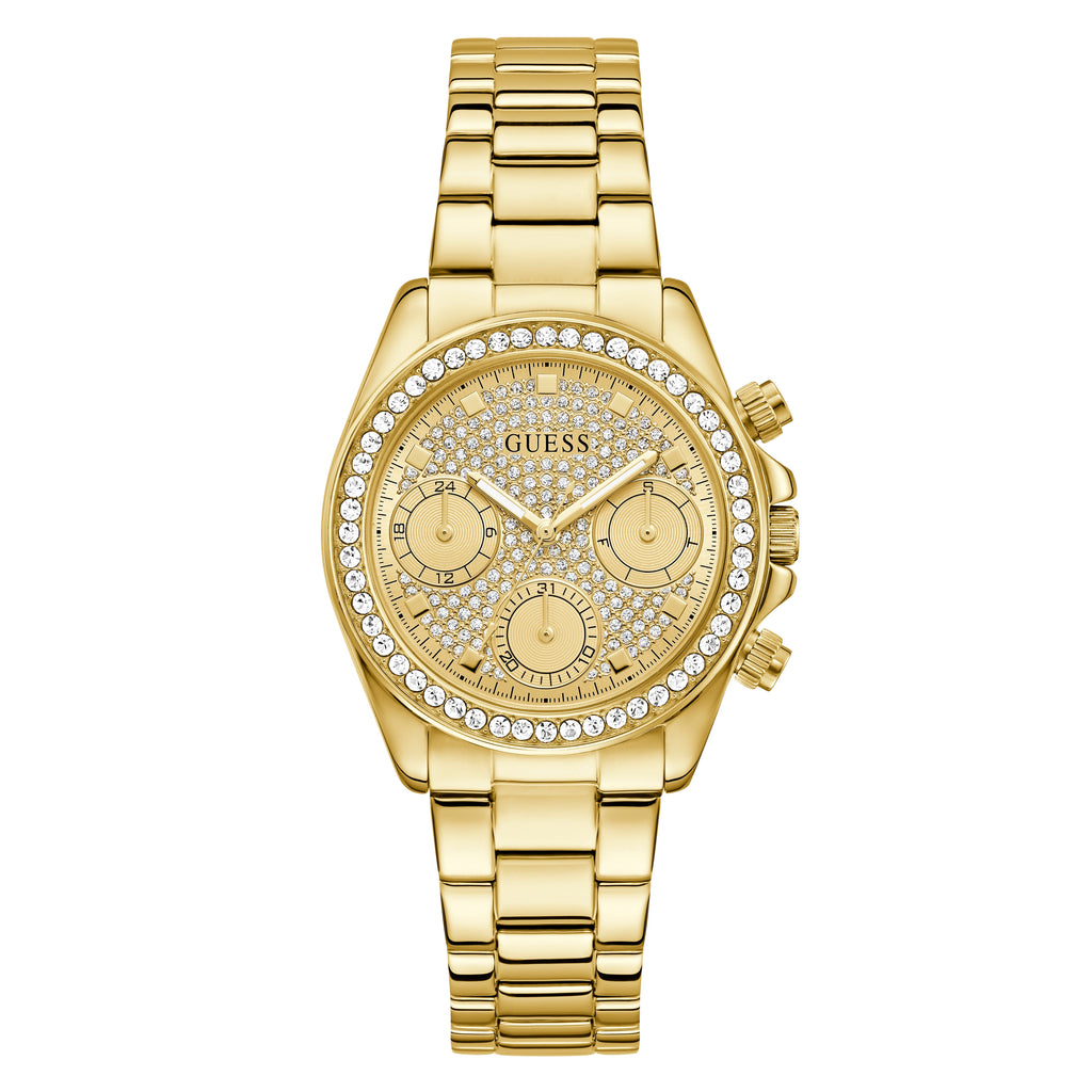 GUESS Victoria Goudkleurig Dames Horloge GW1037L2