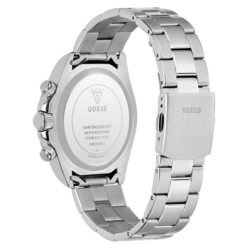 GUESS Arthur Zilverkleurig Heren Horloge GW1058G1 lifestyle E