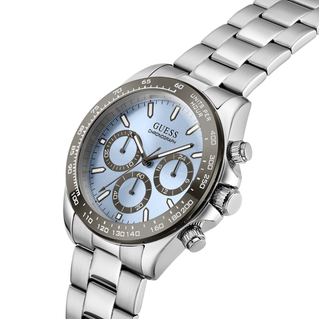 GUESS Arthur Zilverkleurig Heren Horloge GW1058G1 lifestyle P
