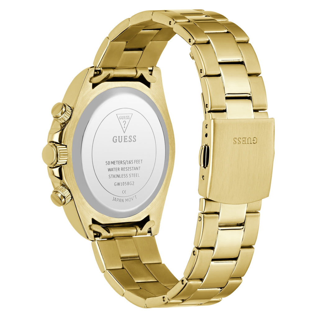 GUESS Arthur Goudkleurig Heren Horloge GW1058G2 lifestyle E