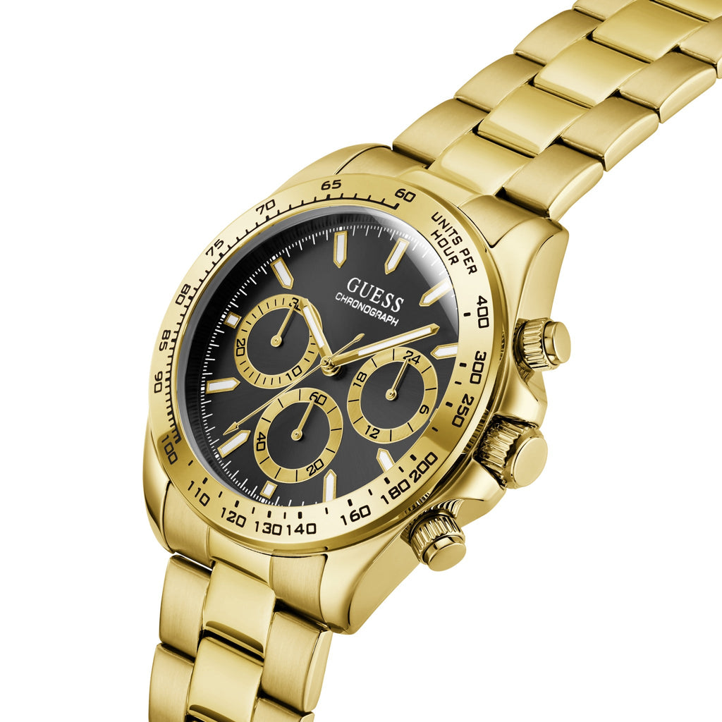 GUESS Arthur Goudkleurig Heren Horloge GW1058G2 lifestyle P
