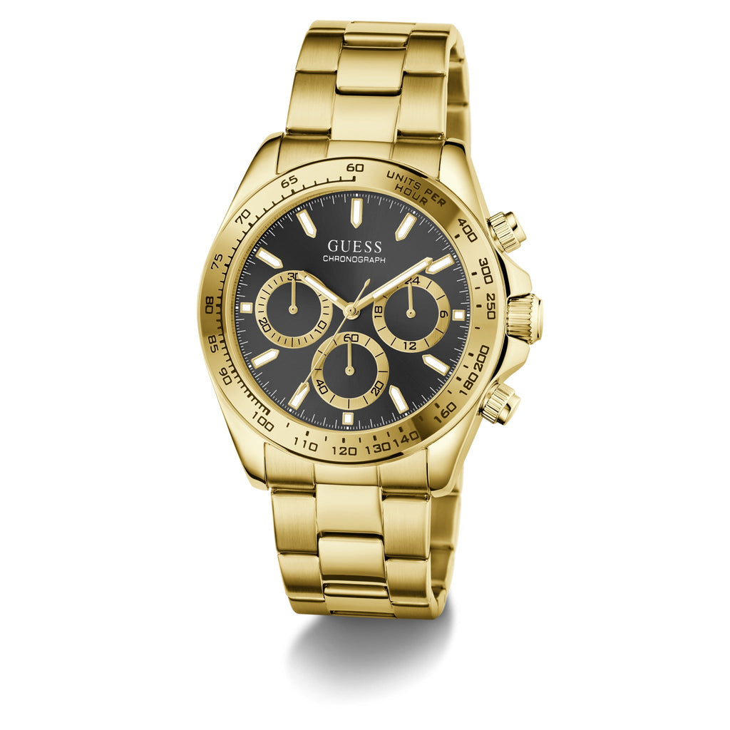 GUESS Arthur Goudkleurig Heren Horloge GW1058G2 lifestyle Q