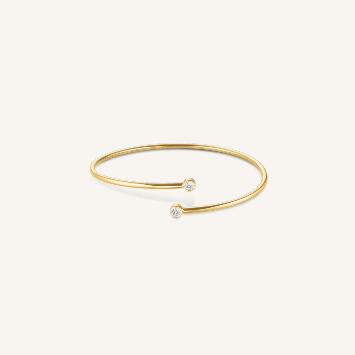 Rosefield Double Crystal goudkleurige armband JBDCG-J1213
