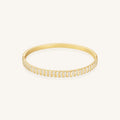 Striped Pave Bangle JBSBG-J1287