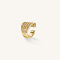 Caged Crystal Earcuff JECCG-J1032
