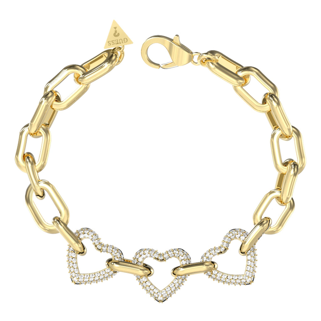 GUESS Zilverkleurige Armband JUBB06012JWYGS