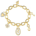 GUESS Zilverkleurige Armband JUBB06042JWYGS