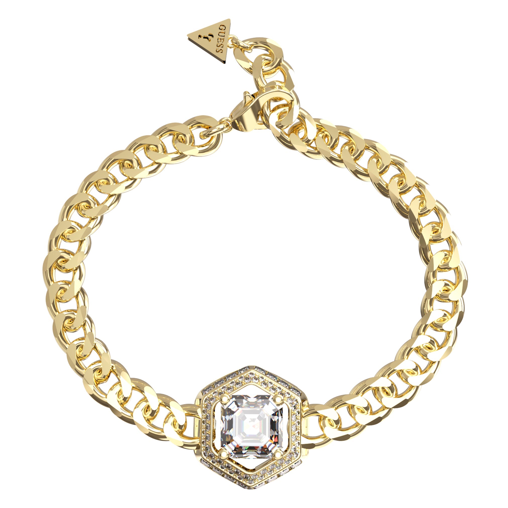 GUESS Zilverkleurige Armband JUBB06186JWYGS