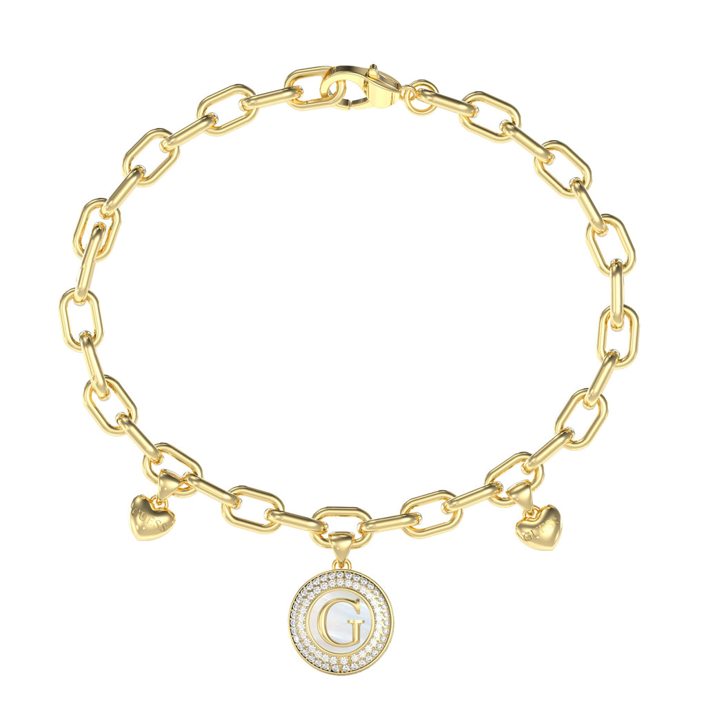 GUESS Zilverkleurige Armband JUBB06197JWYGS