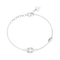 GUESS zilverkleurige armband JUBB06390JWRHS