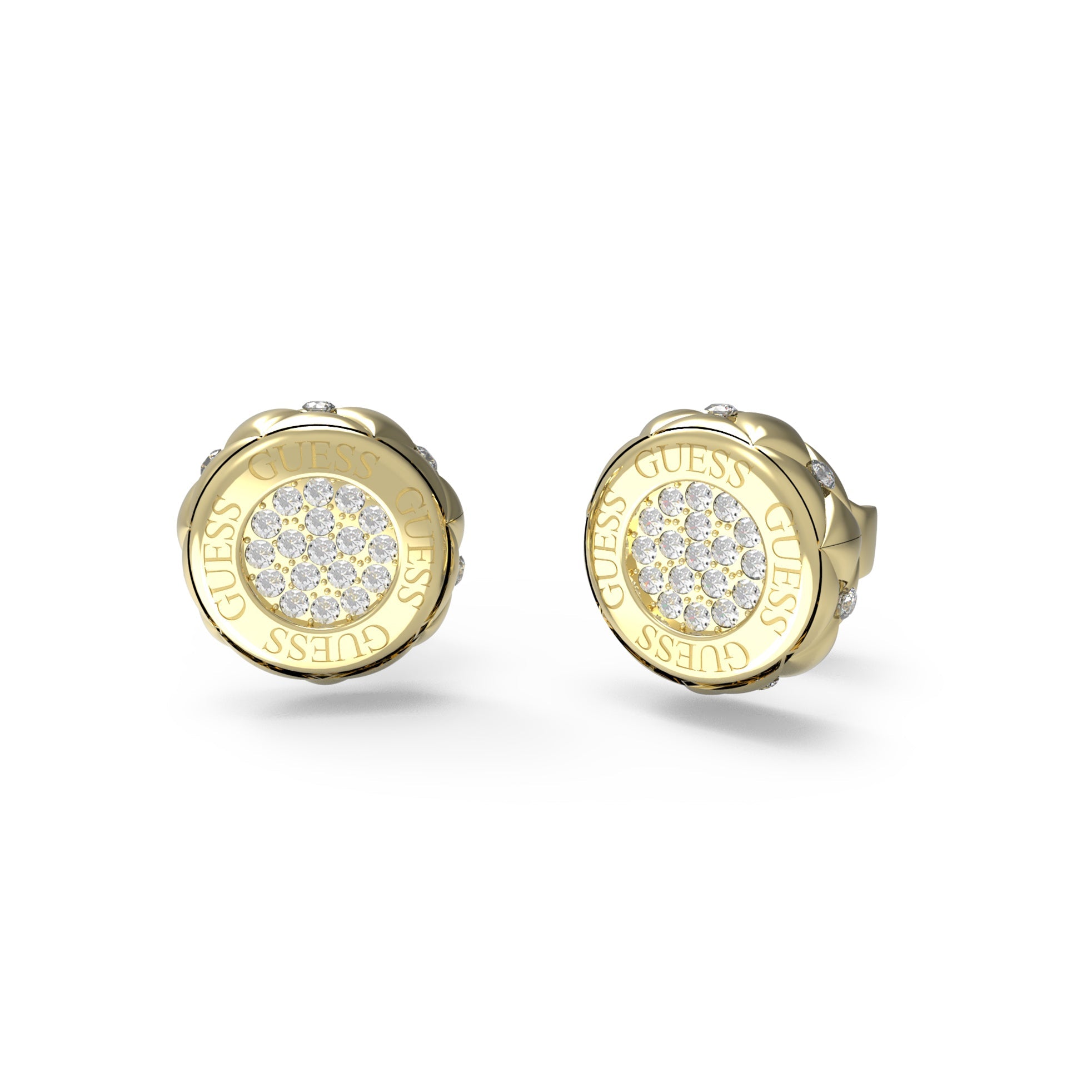 GUESS Goudkleurige Oorbellen JUBE04595JWYGT-U