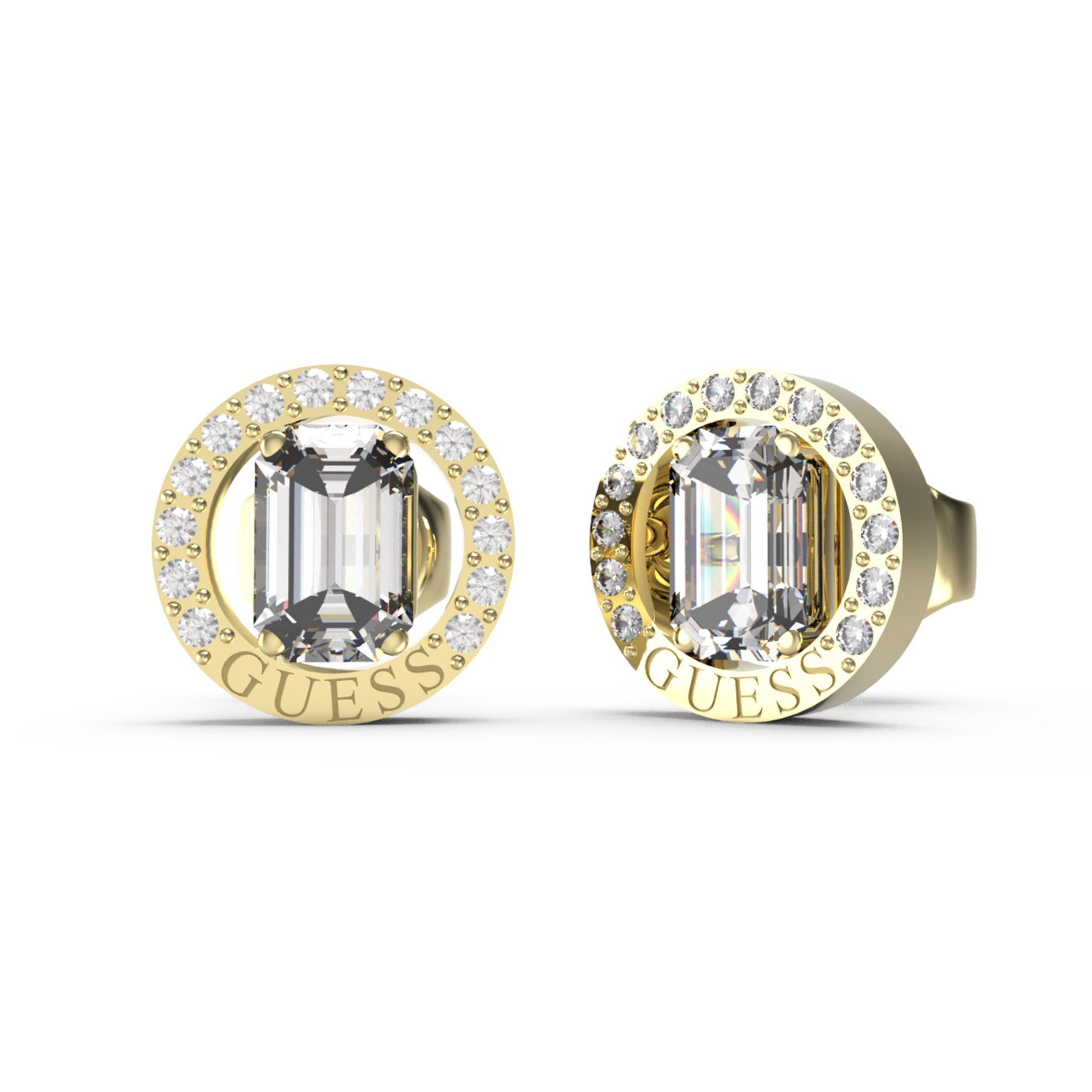GUESS Goudkleurige Oorbellen JUBE04654JWYGT-U