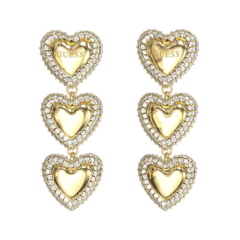 GUESS Goudkleurige Oorbellen JUBE06011JWYGT-U