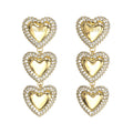 GUESS Goudkleurige Oorbellen JUBE06011JWYGT-U