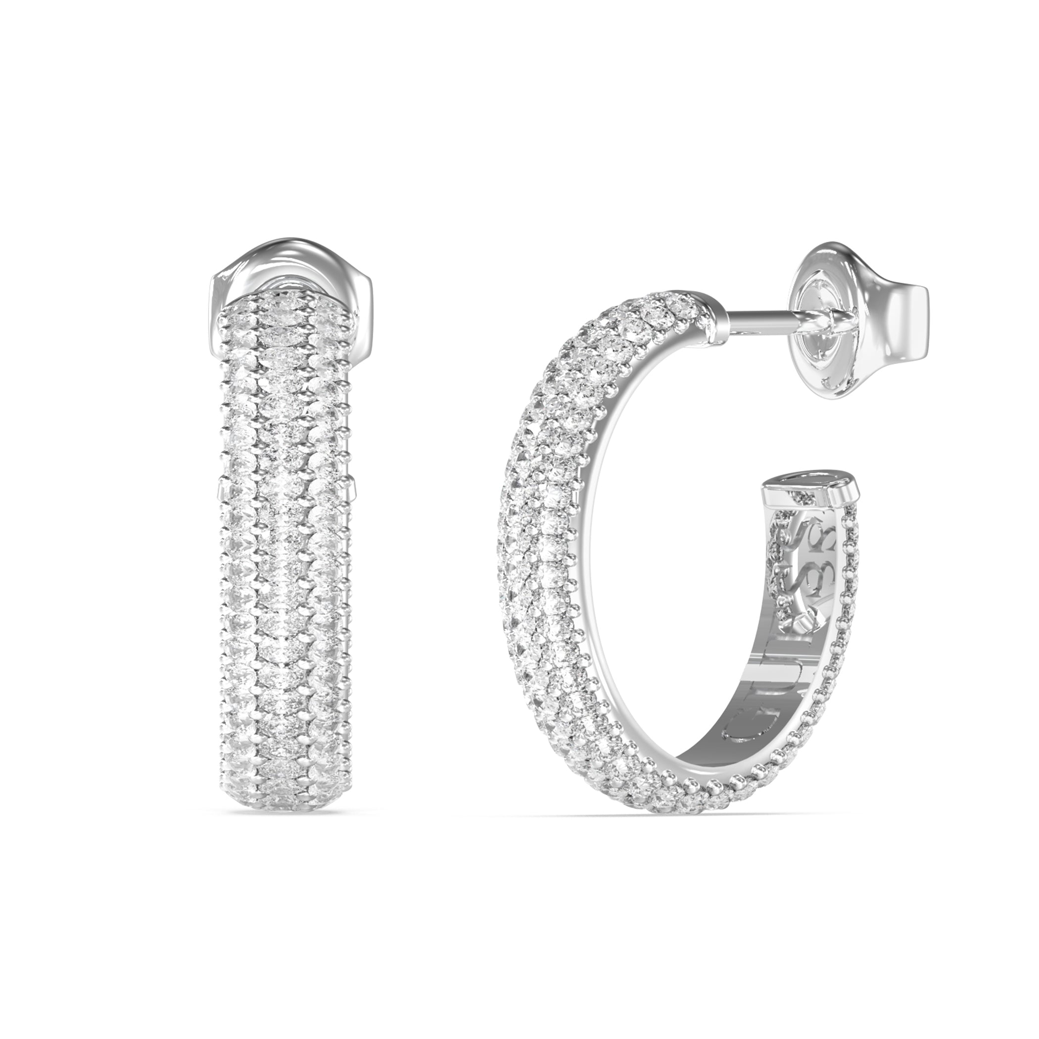 GUESS Roségoudkleurige Oorbellen JUBE06020JWRHT-U