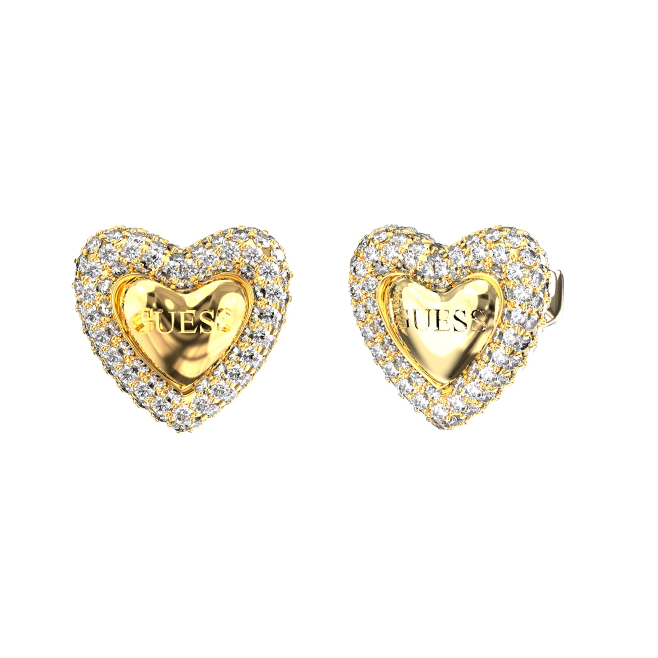 GUESS Goudkleurige Oorbellen JUBE06096JWYGT-U