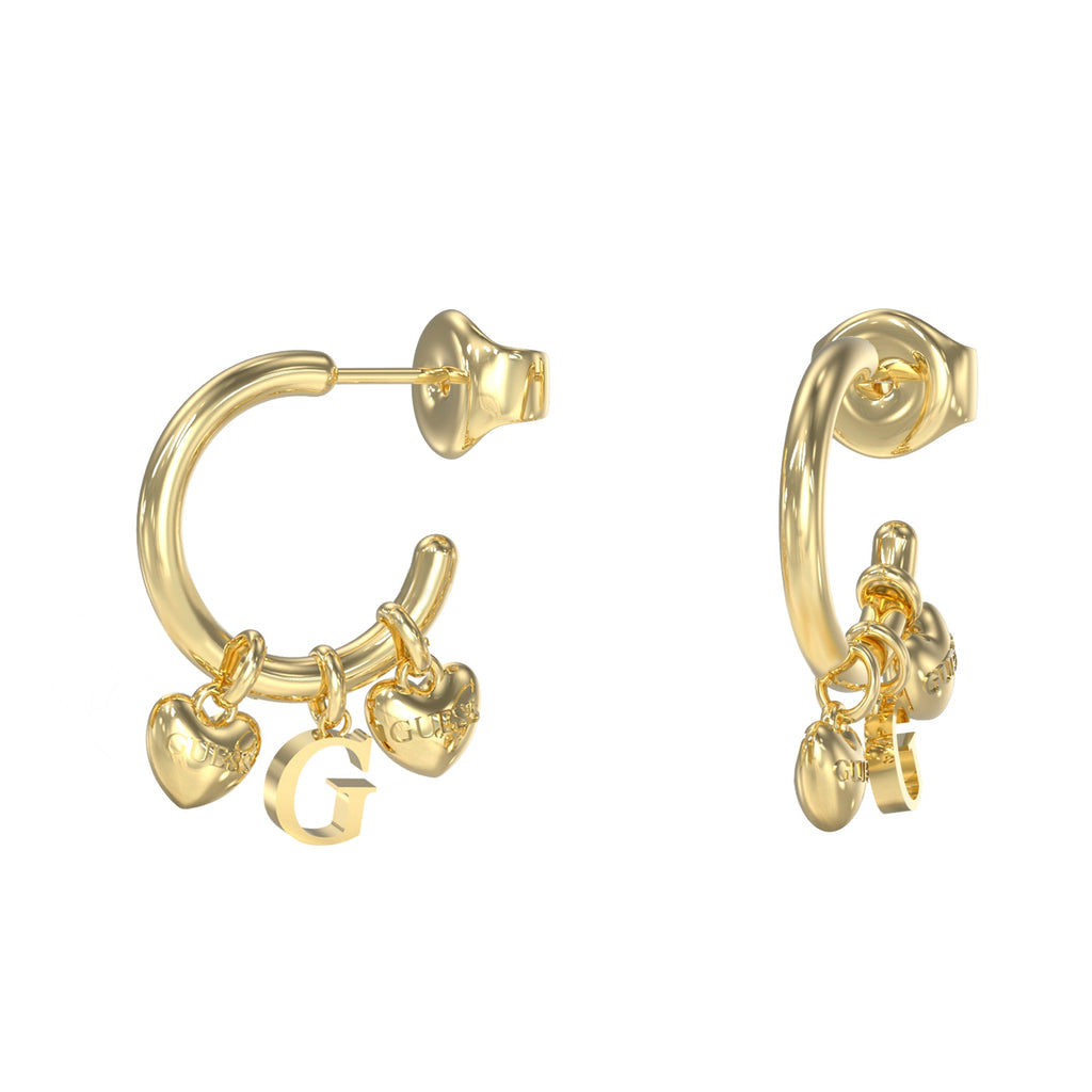 GUESS Goudkleurige Oorbellen JUBE06198JWYGT-U