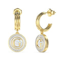 GUESS Goudkleurige Oorbellen JUBE06204JWYGT-U