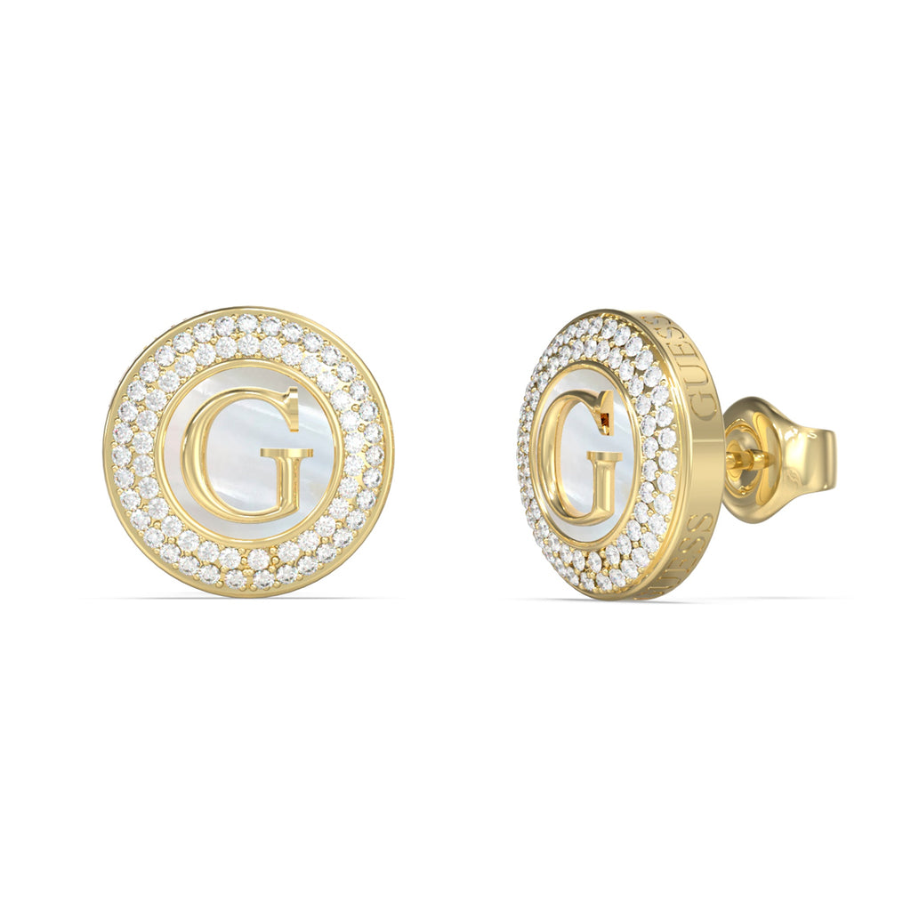 GUESS Goudkleurige Oorbellen JUBE06205JWYGT-U