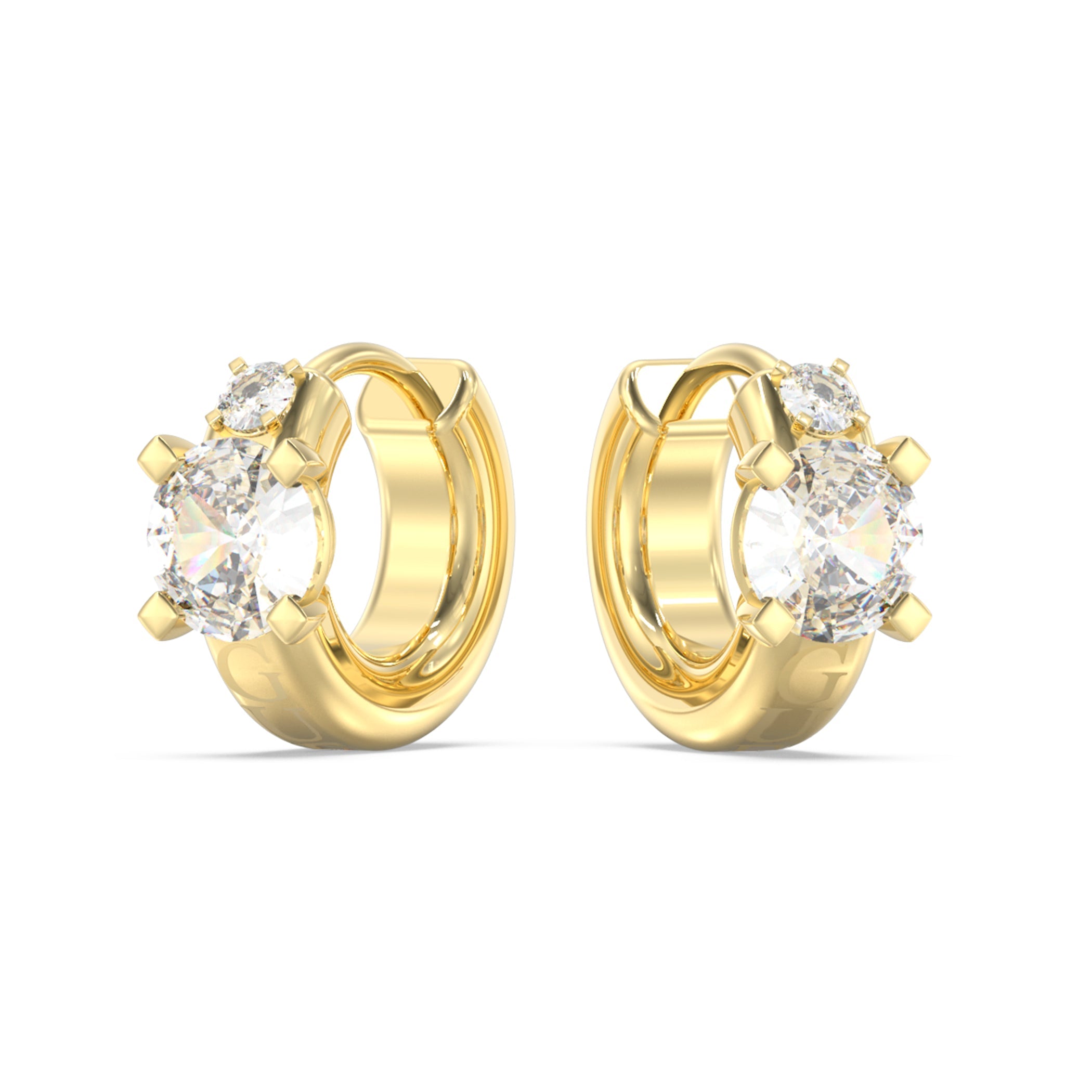 GUESS Goudkleurige Oorbellen JUBE06270JWYGT-U