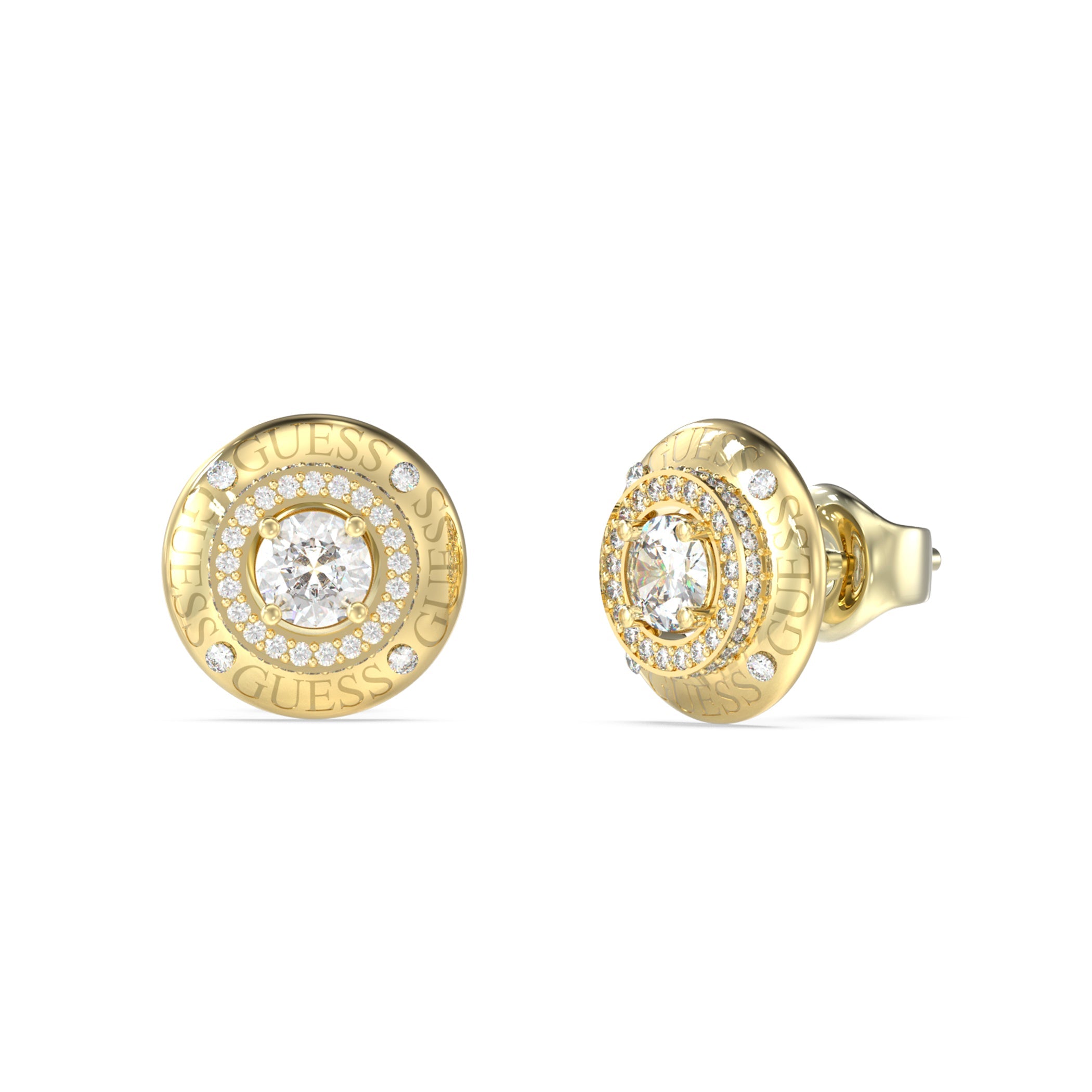 GUESS Goudkleurige Oorbellen JUBE06289JWYGT-U