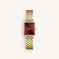 Octagon XS Burgundy Sunray Steel Gold