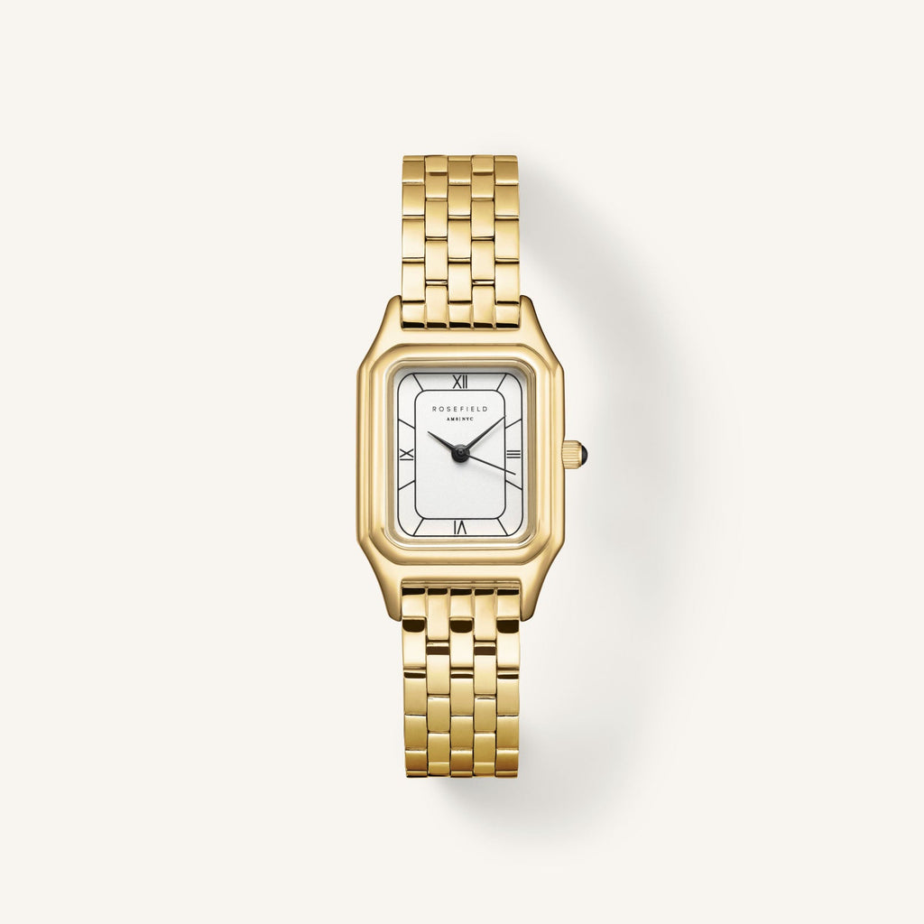 Rosefield Ivy Goudkleurig Dames Horloge OCWGSG-OC01