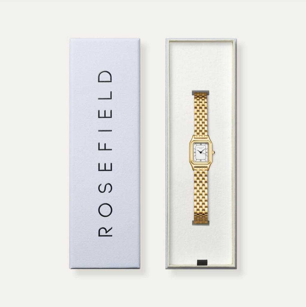 Rosefield Ivy Goudkleurig Dames Horloge OCWGSG-OC01 M05