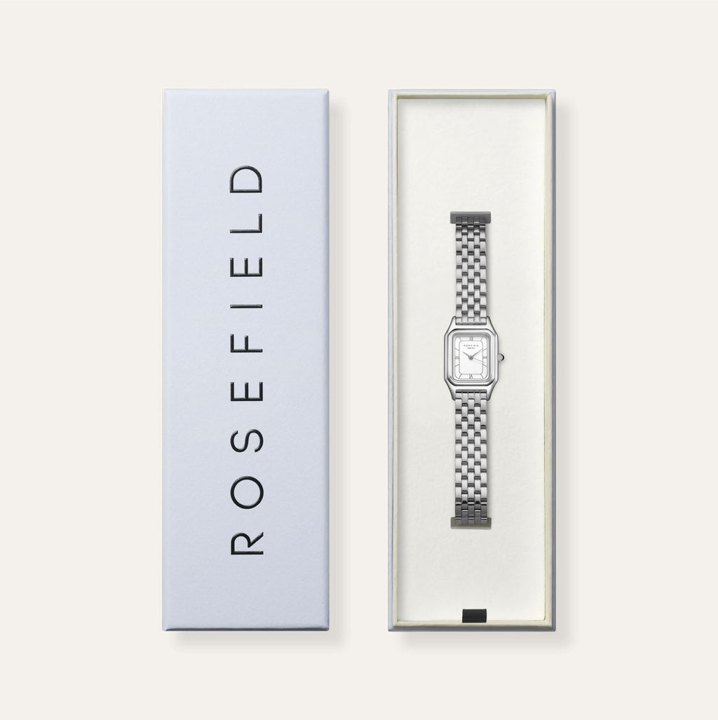 Rosefield Ivy Zilverkleurig Dames Horloge OCWSSS-OC02 M05