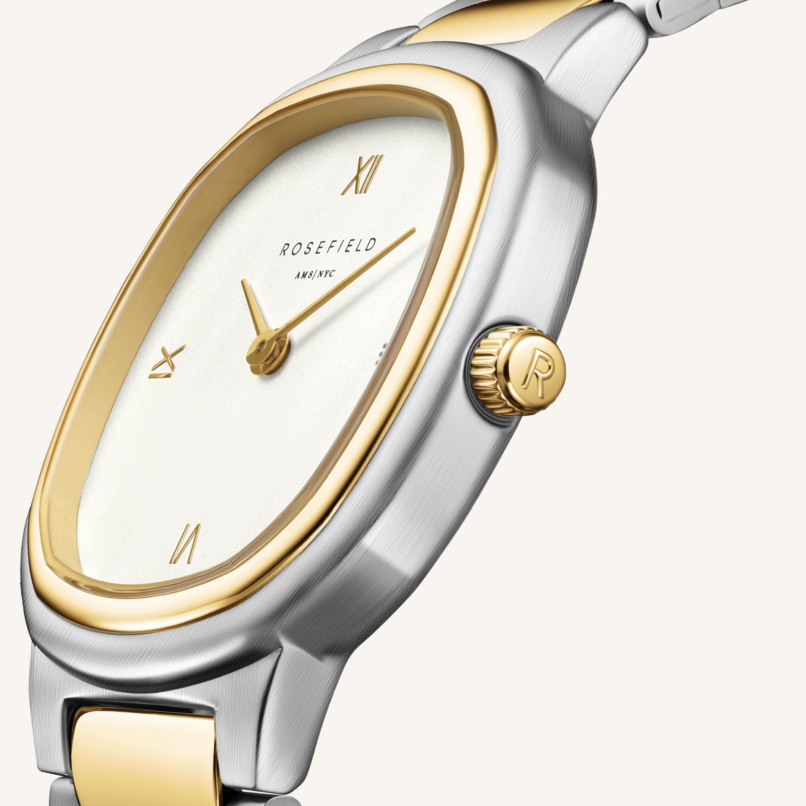 Rosefield Gaia Bicolor Dames Horloge ORCDSD-OR03 M06