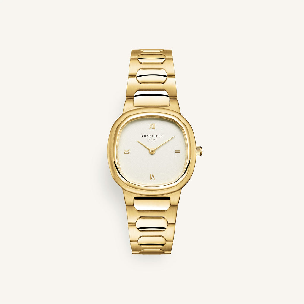 Rosefield Gaia Goudkleurig Dames Horloge ORCGSG-OR01