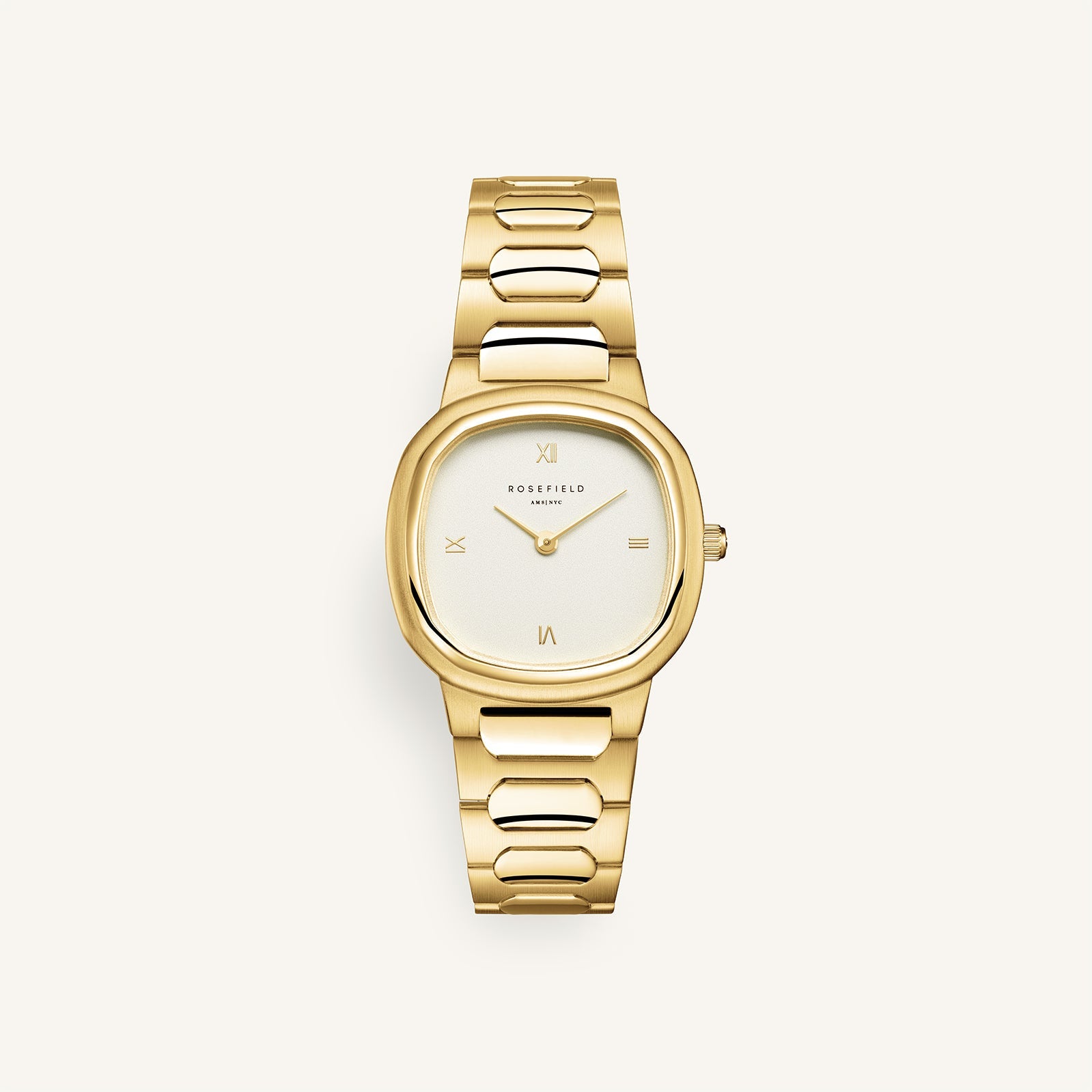 Rosefield Gaia Goudkleurig Dames Horloge ORCGSG-OR01