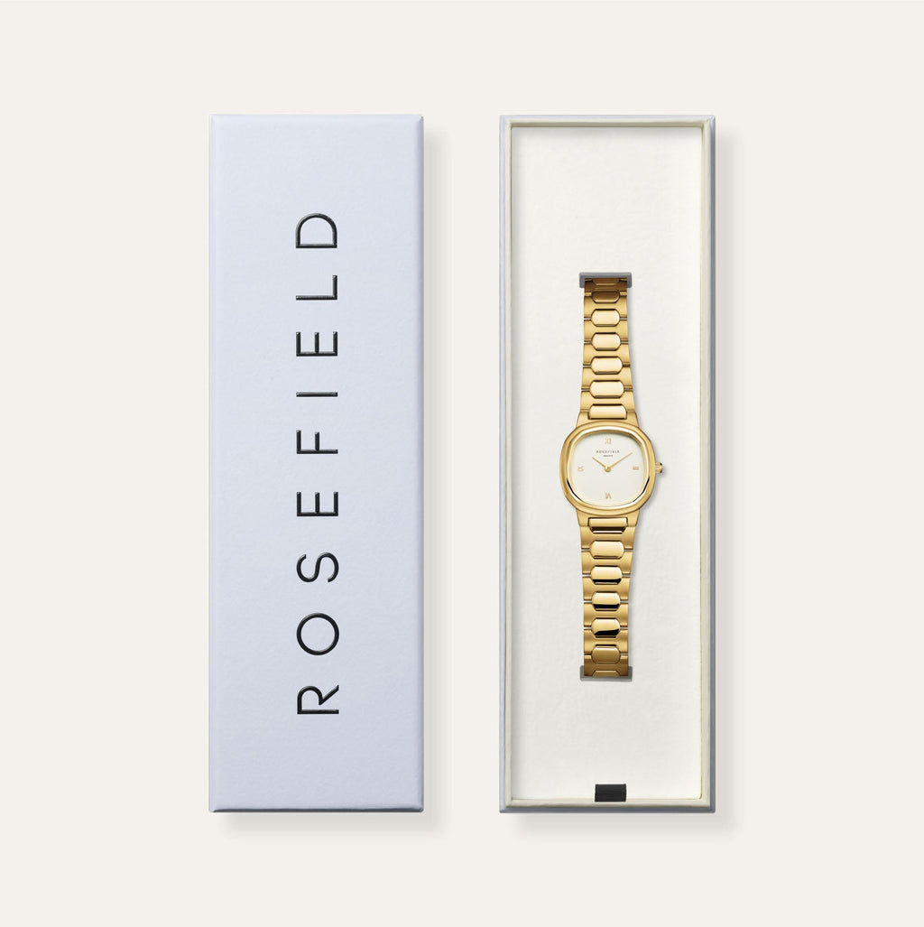 Rosefield Gaia Goudkleurig Dames Horloge ORCGSG-OR01 M05