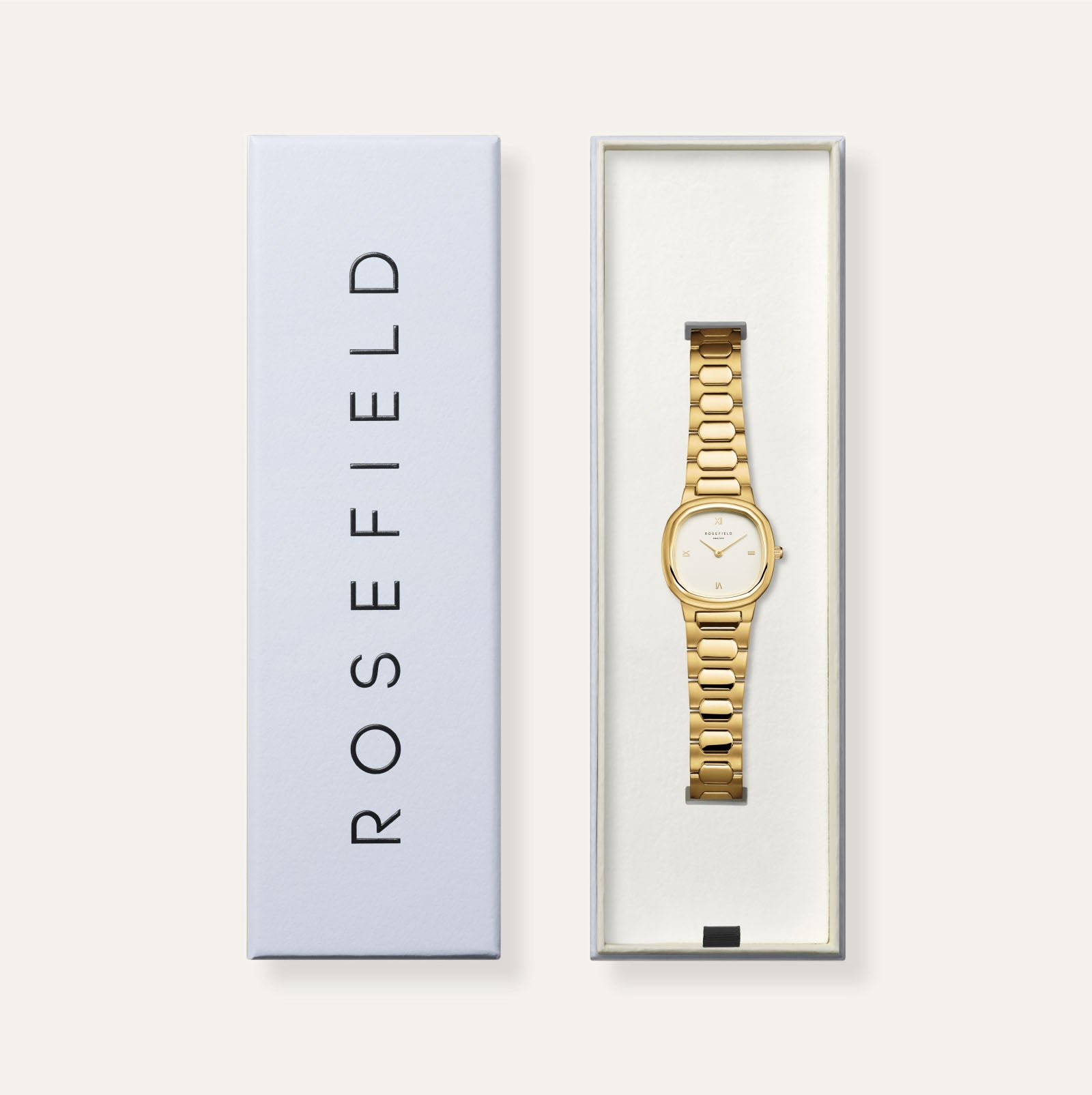 Rosefield Gaia Goudkleurig Dames Horloge ORCGSG-OR01 M05