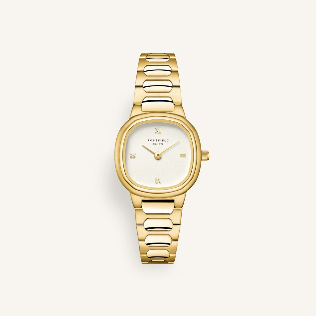 Rosefield Gaia XS Goudkleurig Dames Horloge ORCGSG-OR04
