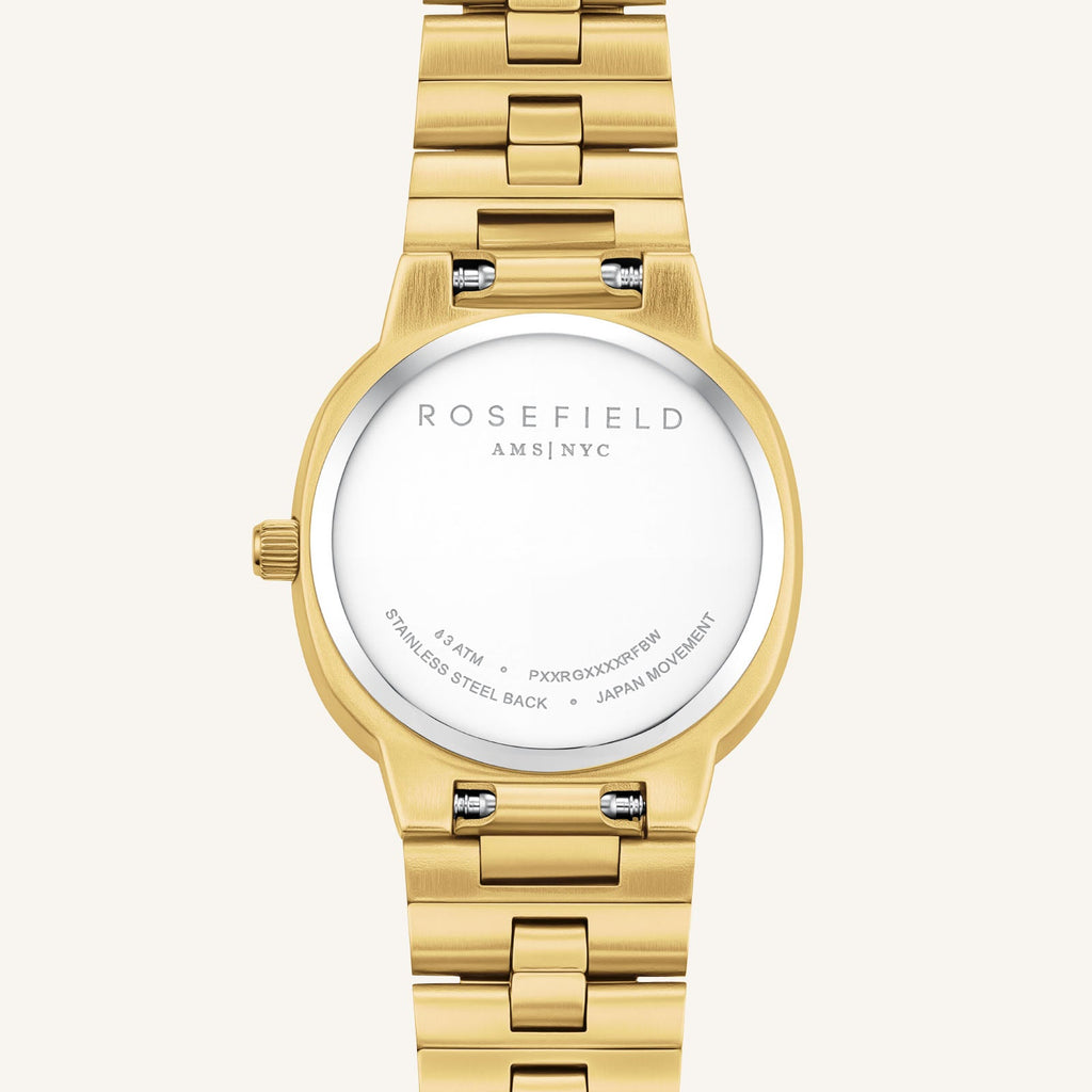 Rosefield Gaia XS Goudkleurig Dames Horloge ORCGSG-OR04 M04