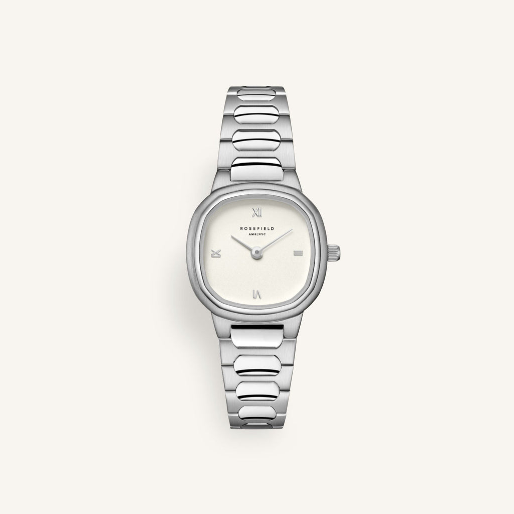 Rosefield Gaia XS Zilverkleurig Dames Horloge ORCSSS-OR05