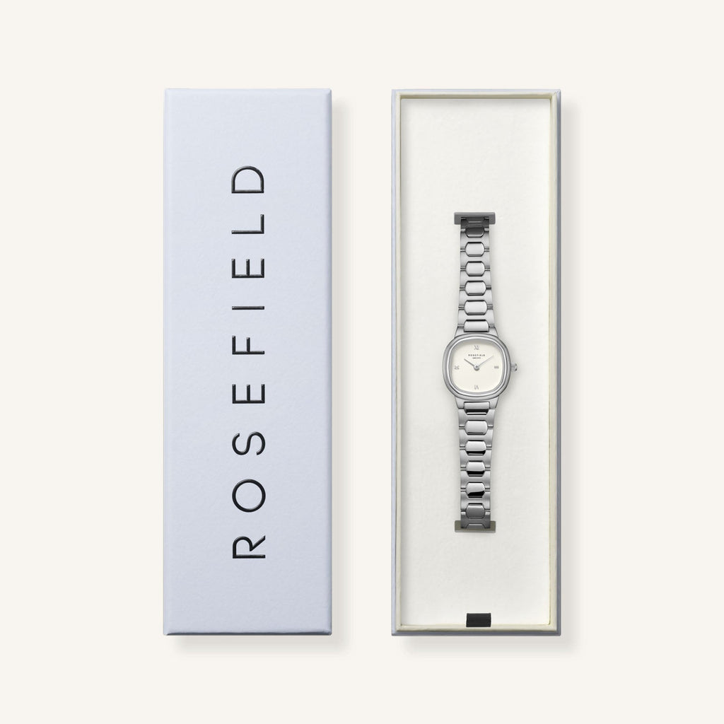 Rosefield Gaia XS Zilverkleurig Dames Horloge ORCSSS-OR05 M05