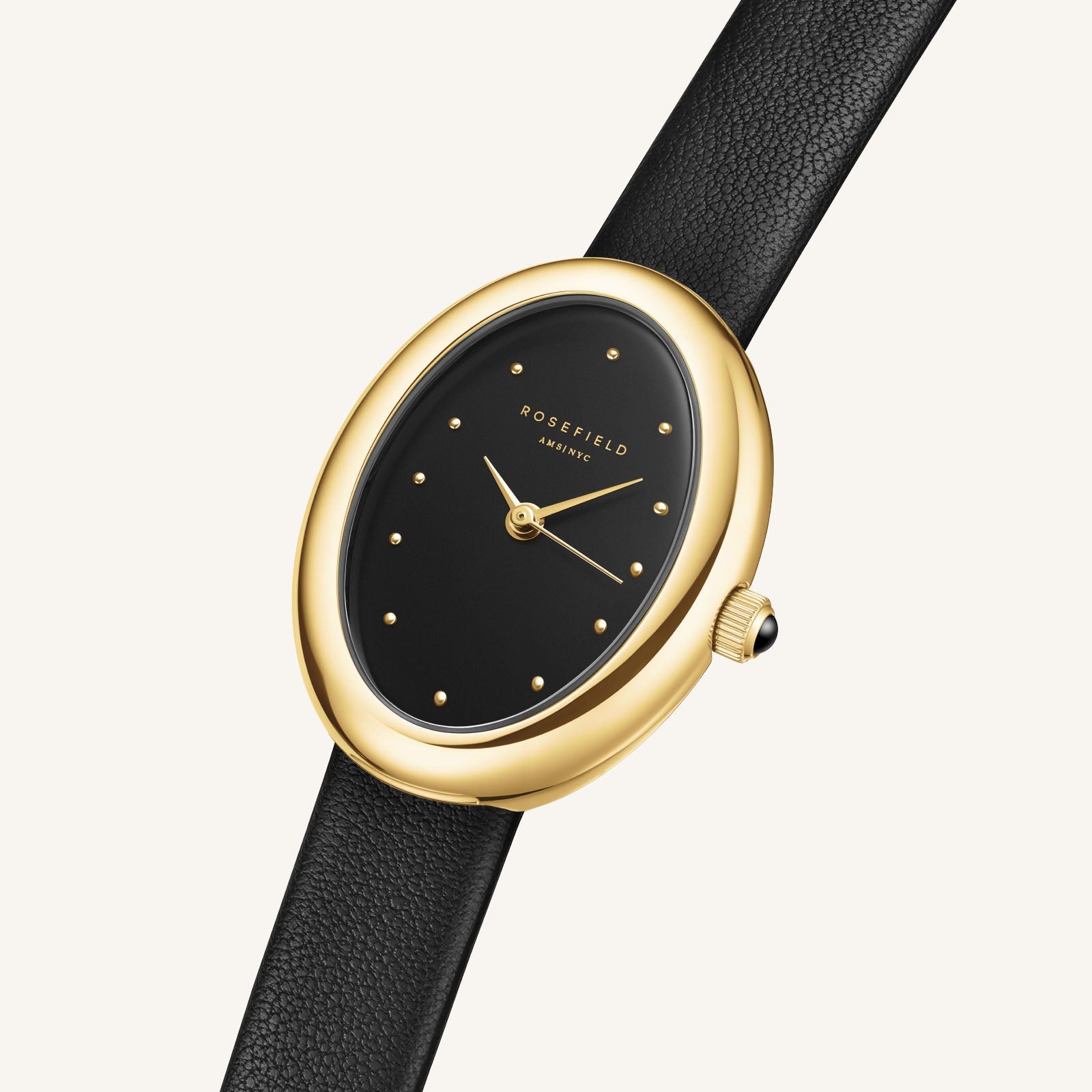 Rosefield Oval Evolution horloge OVBGLG-OV18 M02
