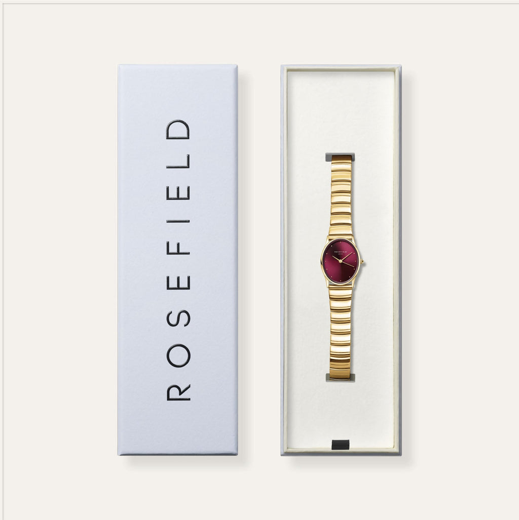 Rosefield Oval horloge OVGSG-OV15 M03 shadow