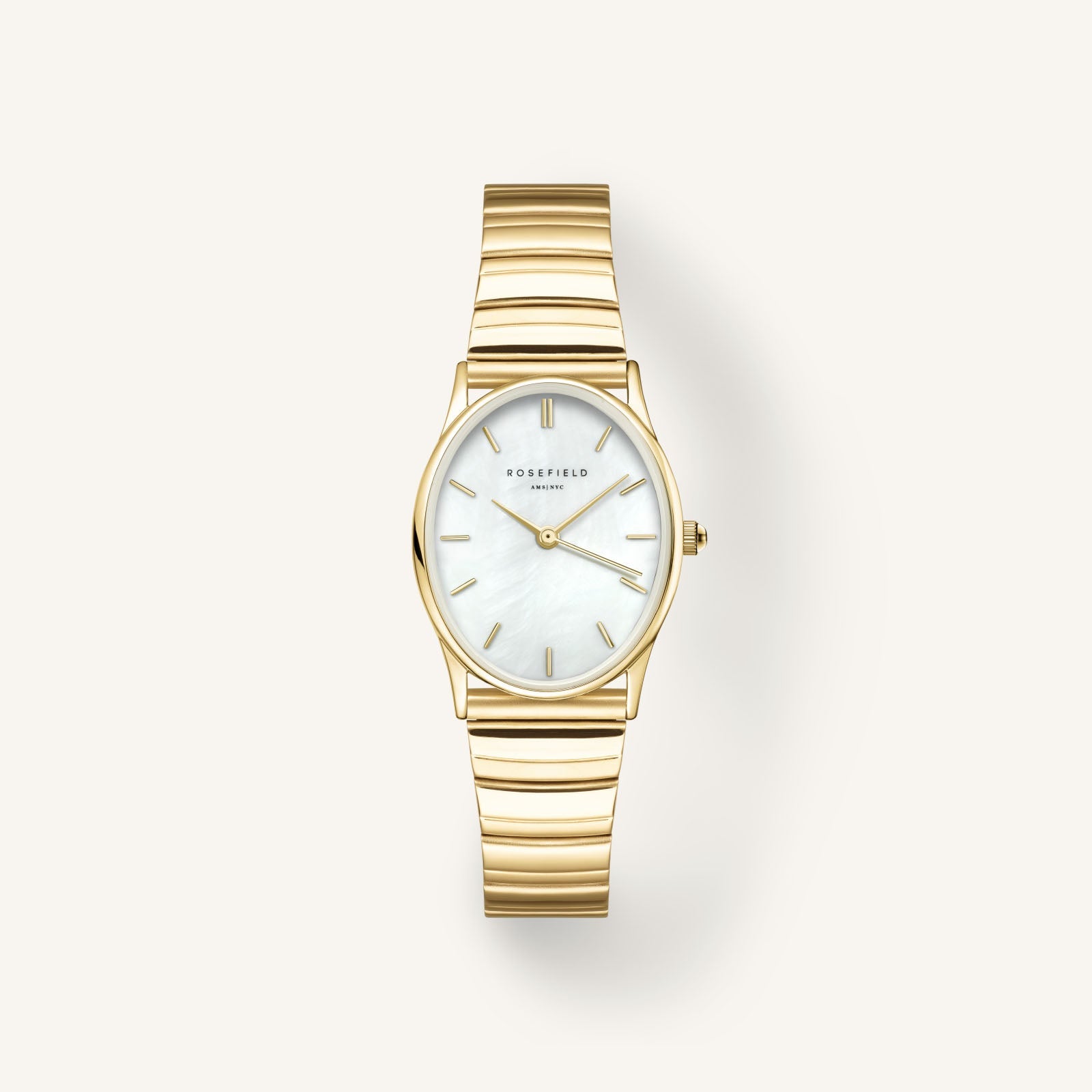Rosefield Oval horloge OVWGSG-OV16 productfoto M01 shadow